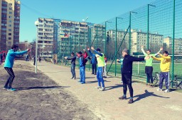 Вишнівчани  мали змогу зануритися у світ спорту та гарного настрою