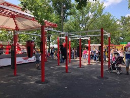 У Софіївській Борщагівці відкрили новий спортмайданчик