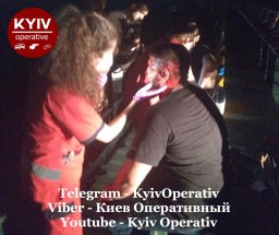 Перестрілка та масова бійка у Вишневому